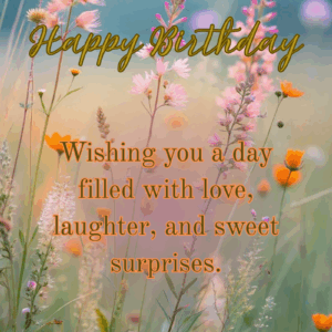 Happy Birthday Greeting Card #076