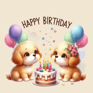 Happy Birthday Puppies