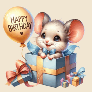 Happy Birthday Mouse