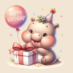 Happy Birthday Hippo