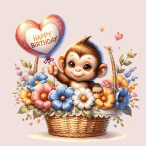 Happy Birthday Monkey