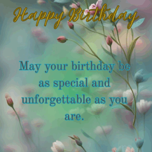Happy Birthday Greeting Card #081