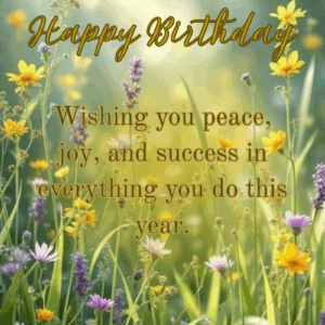 Happy Birthday Greeting Card #083